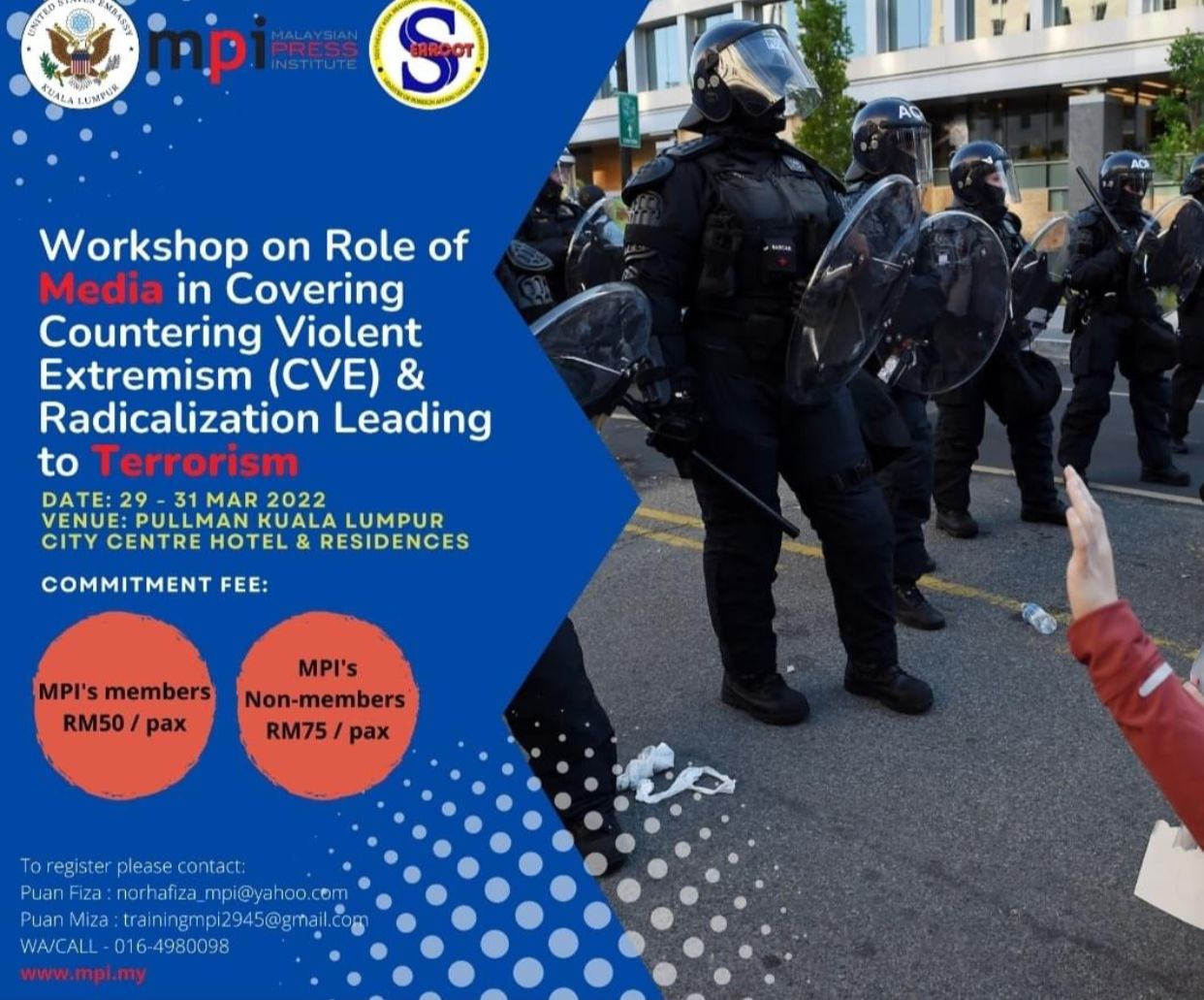 Workshop on Role of Media in covering Counter Violent Extremism (CVE) & Radicalization Leading to Terrorism